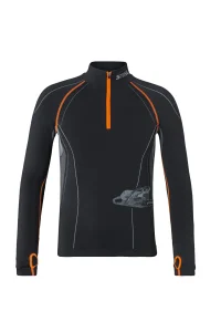Werkshirt, lange mouw, ADVANCE, maat S, zwart