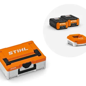 Power Box Basic, met 2 AP 200 S accu's en 1 AL 301 lader