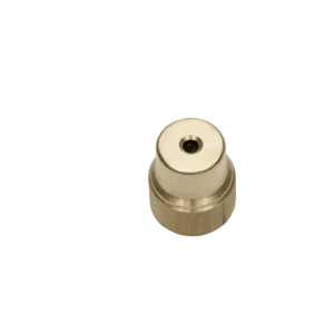 Holle conische mond, messing, 2,5 mm