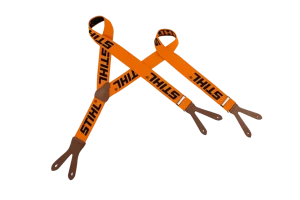 Bretellen, 120 cm, oranje, om te knopen