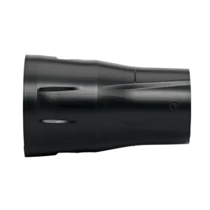 Blaasmond, rond en recht