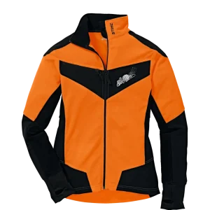 Fleecejack, DYNAMIC, maat L, fluo-oranje