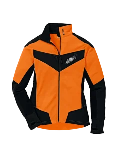 Fleecejack, DYNAMIC, maat XXL, fluo-oranje
