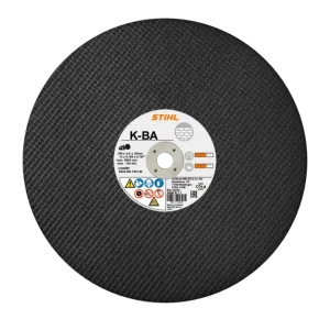 Kunsthars-doorslijpschijf, Ø 400 mm, steen, K-BA