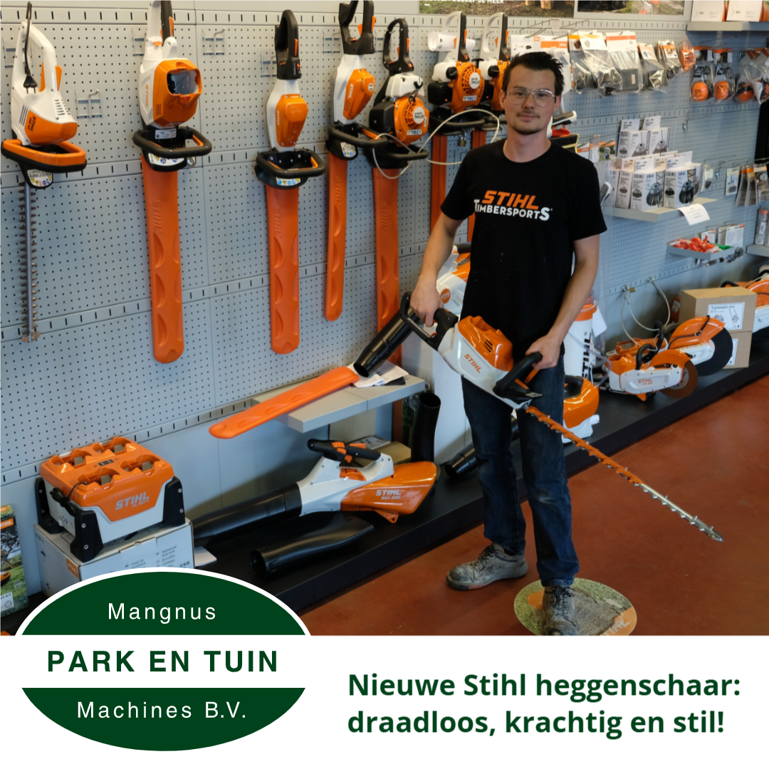 Nieuw: Stihl HSA 140 accuheggenschaar!