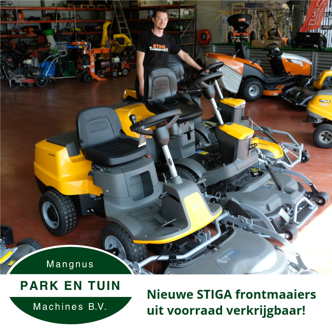 Nieuw binnen : STIGA frontmaaiers