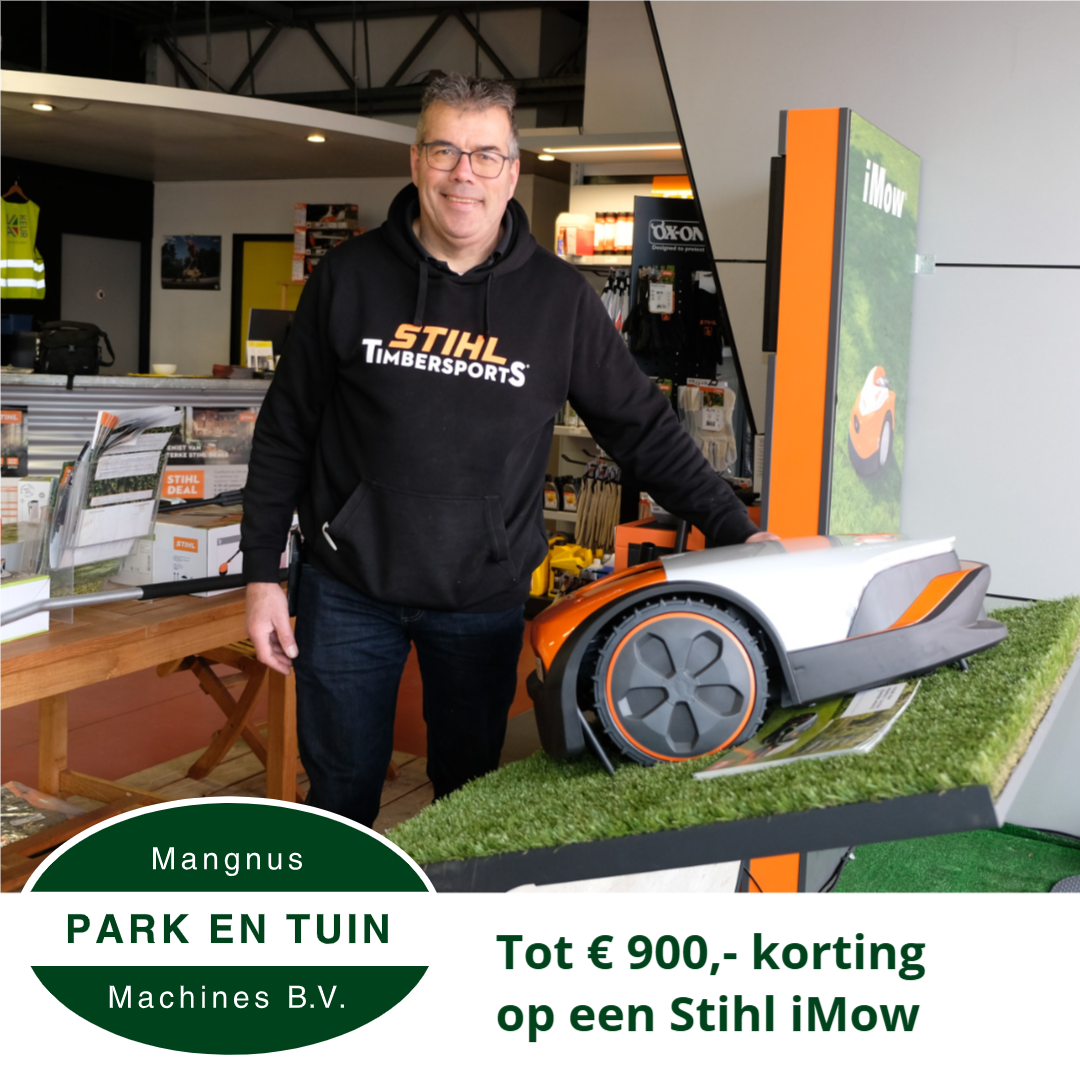 Koop nu extra voordelig een STIHL robotmaaier