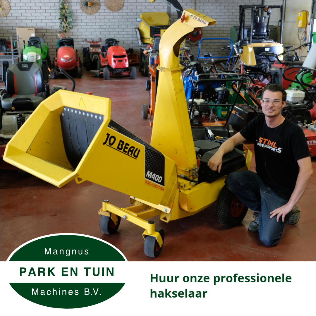 Zin in een snipperdag? Huur onze hakselaar!