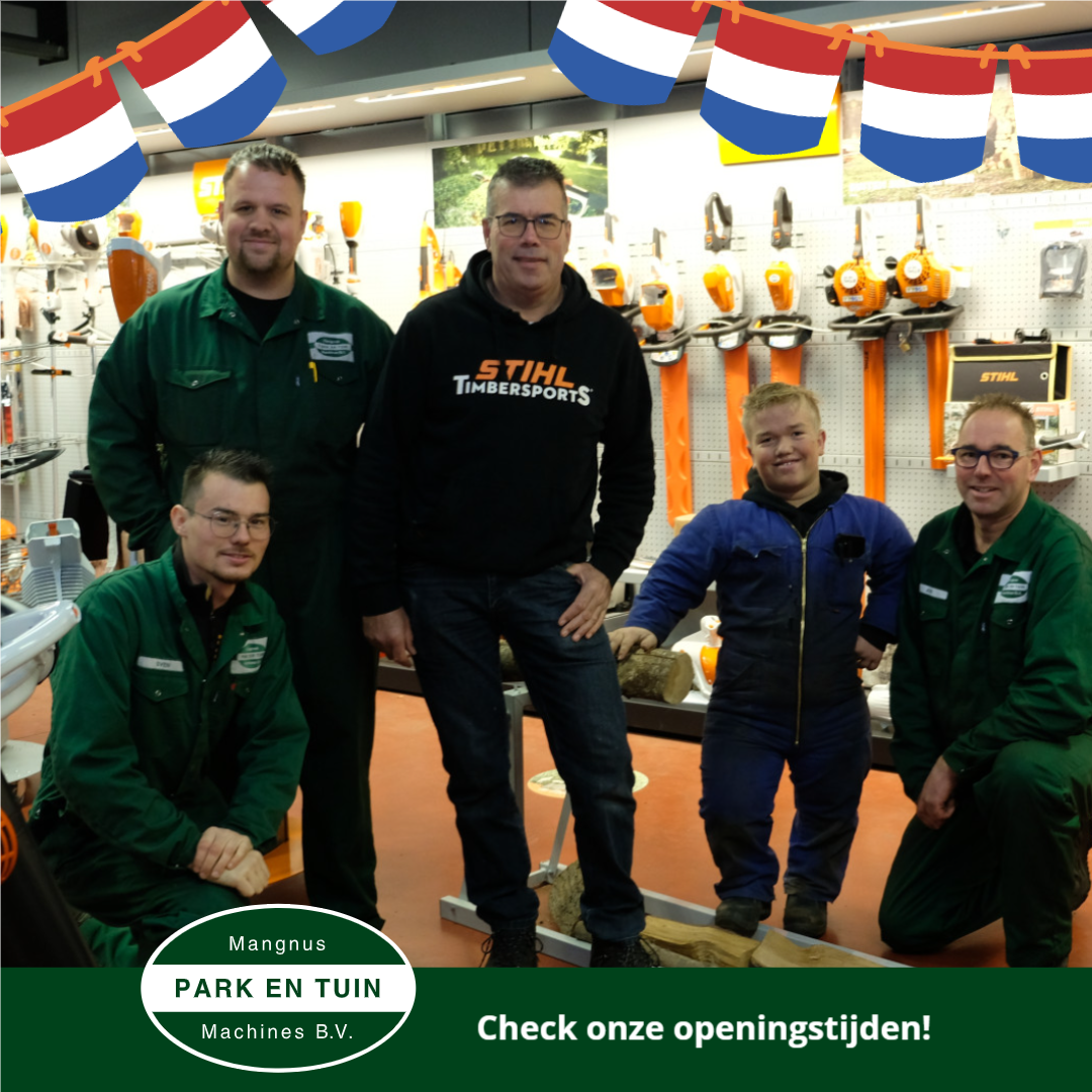 Aangepaste openingstijden rondom de feestdagen