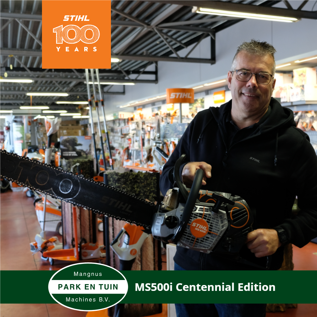 Een unieke STIHL in onze showroom