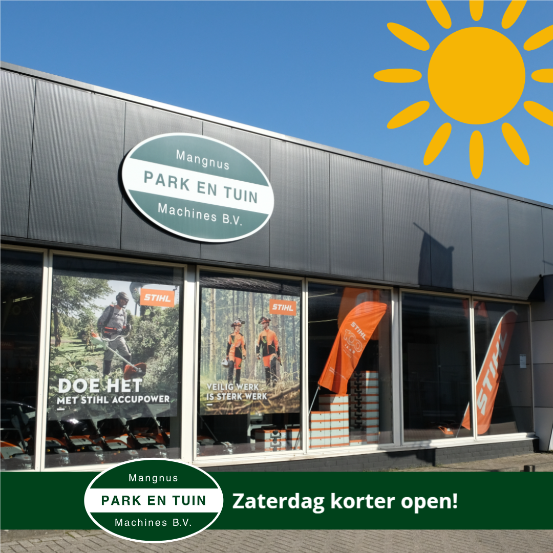 Zaterdag 27 juni tot 12.00 uur geopend!