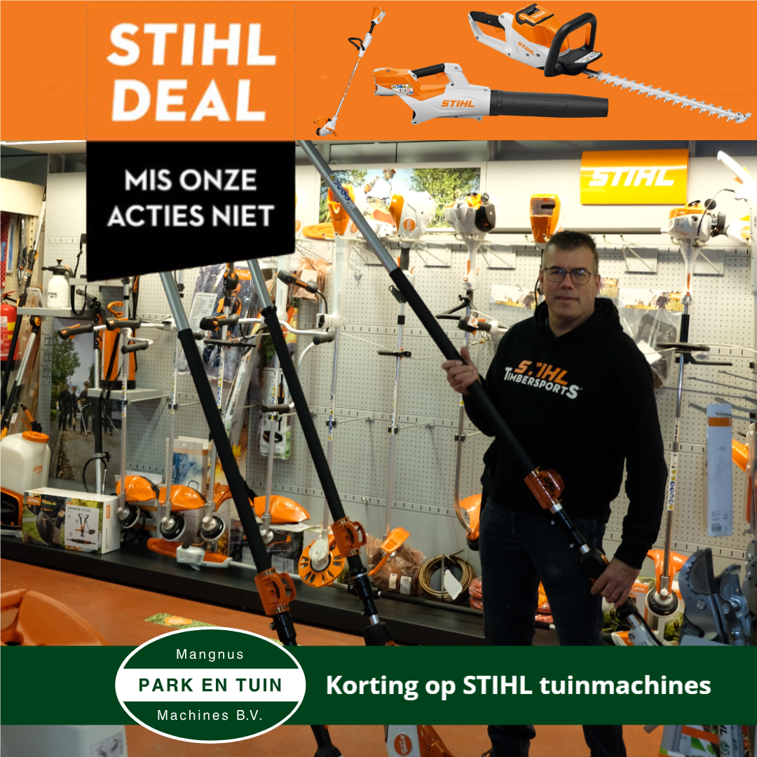 Klaar voor de herfst met de STIHL Deals!
